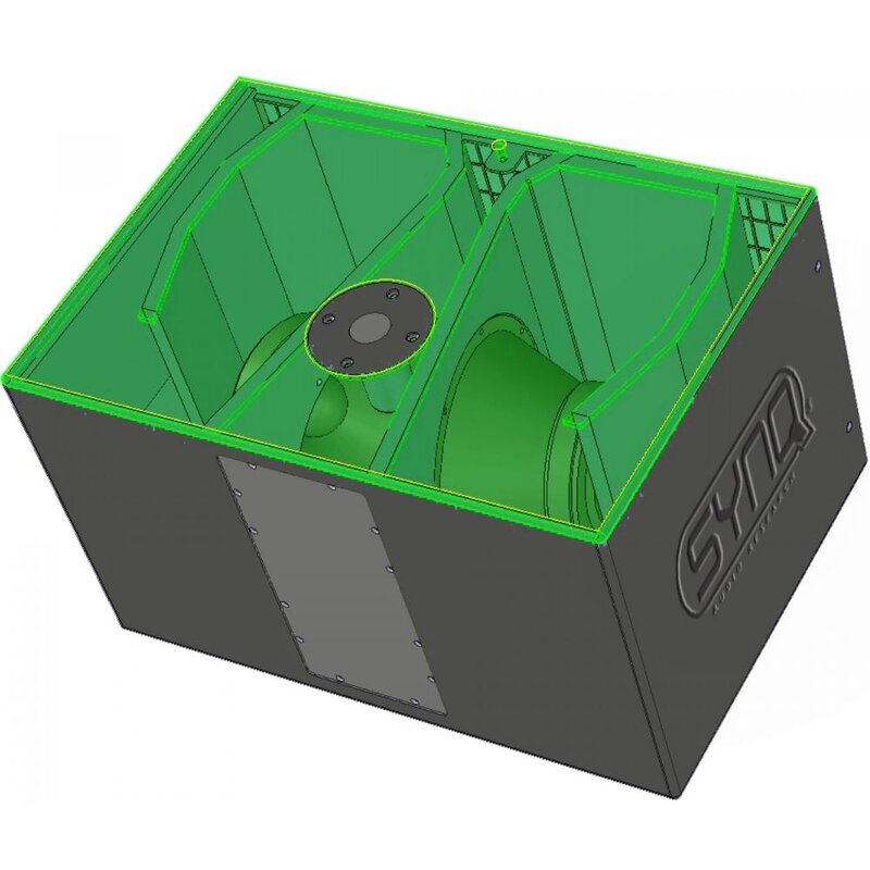 I-SUB 210 Passieve compacte subwoofer 2 x 10 inch