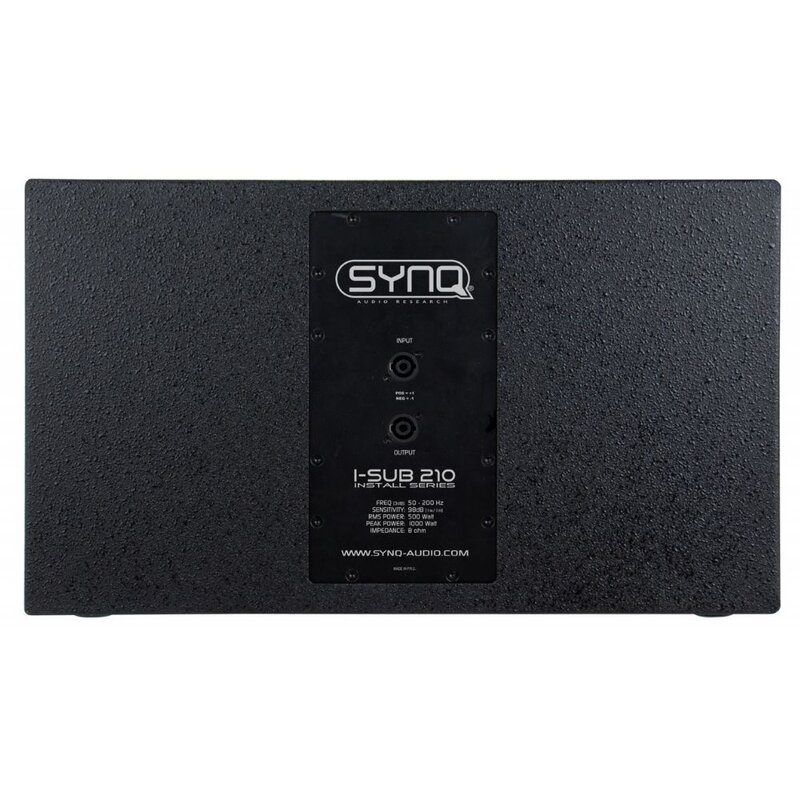 I-SUB 210 Passieve compacte subwoofer 2 x 10 inch