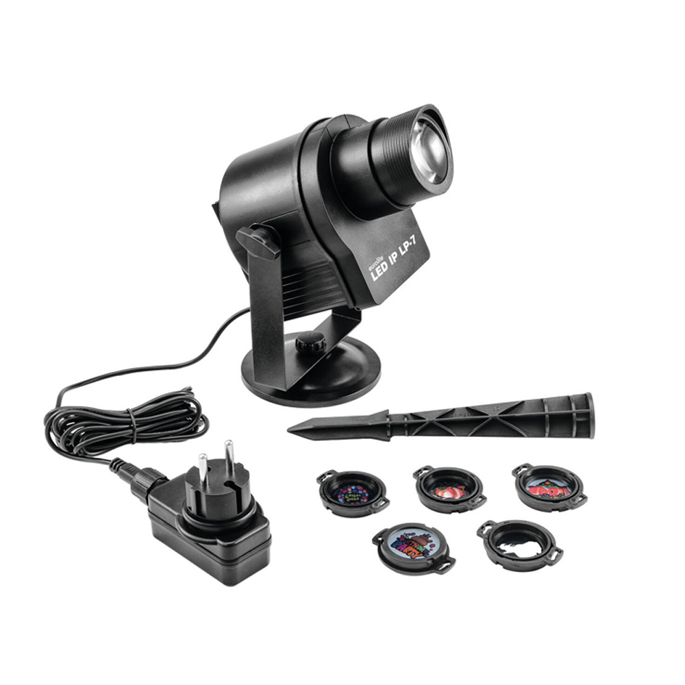 Eurolite LED IP LP-7 logo projector IP54 afbeelding