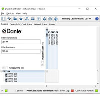DBI-04 Analoge Dante netwerkaudiobrug met AES67