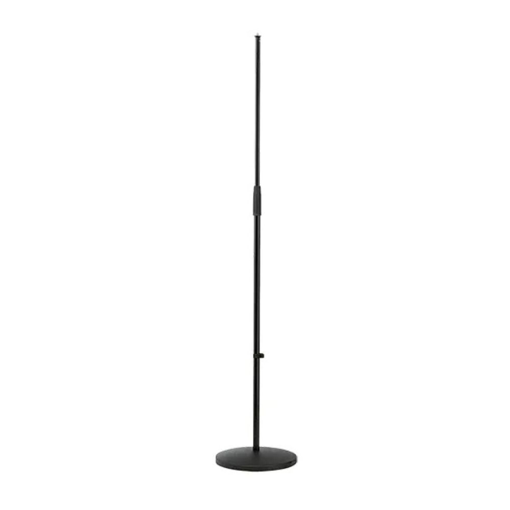 K&M 260 Microfoonstatief met ronde voet zwart afbeelding
