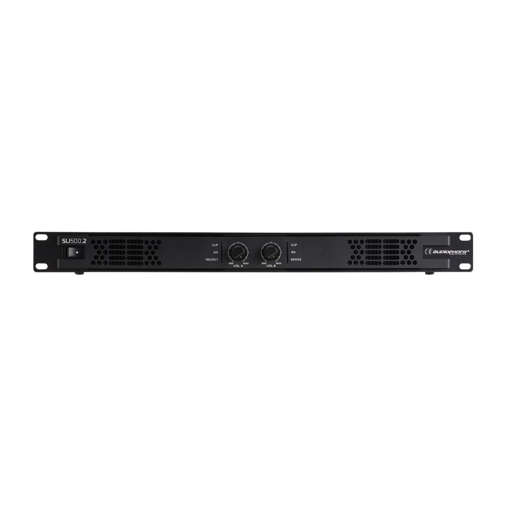 Audiophony SLI500.2 Versterker 2x 480 W afbeelding