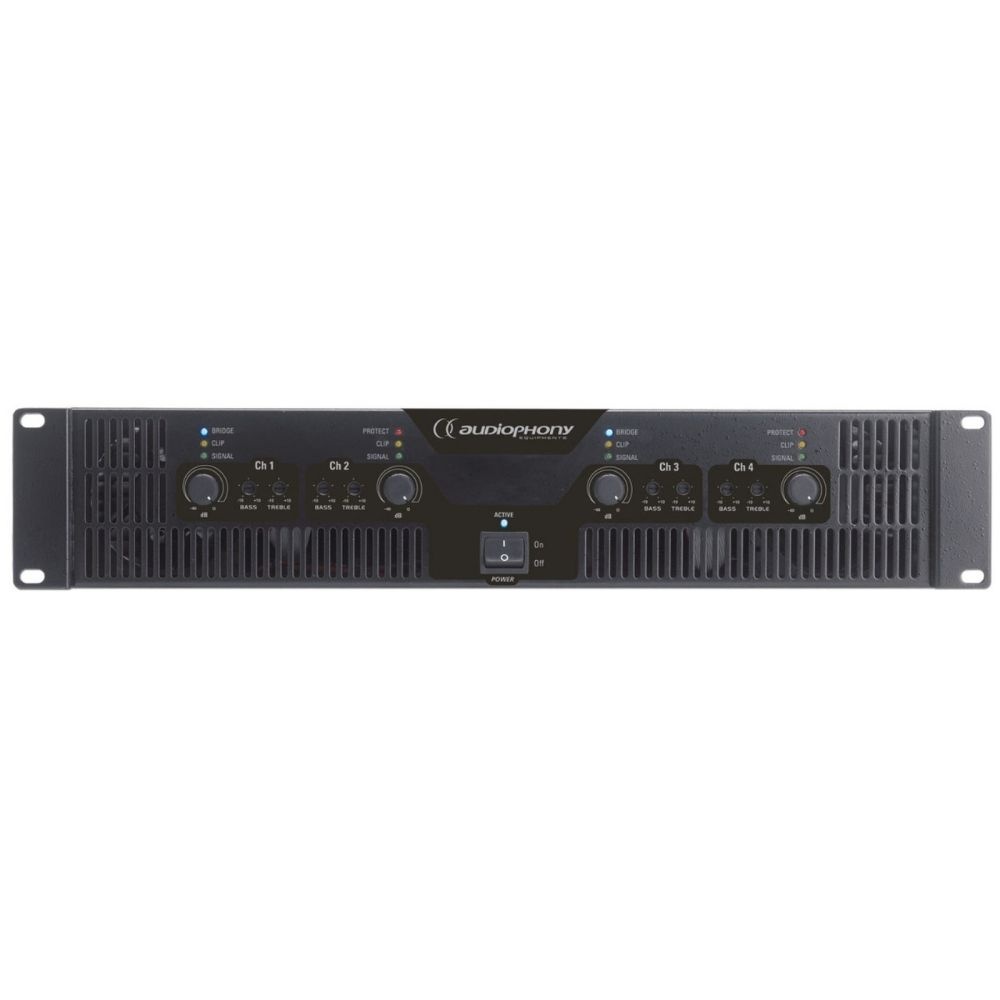 Audiophony WA-4X3 4-Kanaals versterker 4x 300 W afbeelding