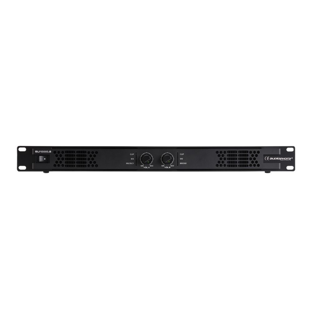 Audiophony SLI1000.2 Versterker 2x 900 W afbeelding