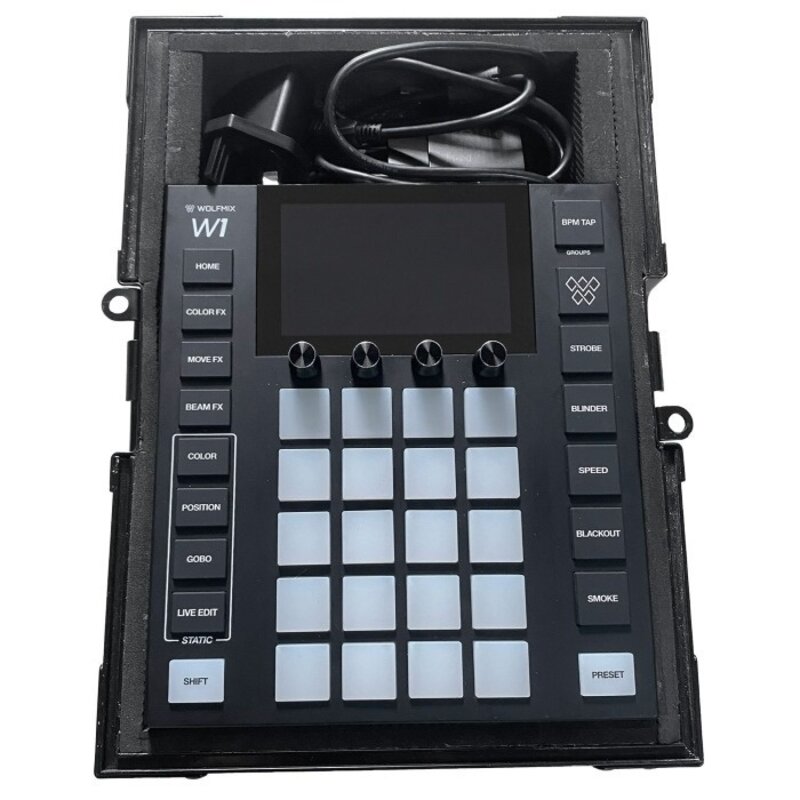 Ultimate fllightcase voor Wolfmix W1 zwart