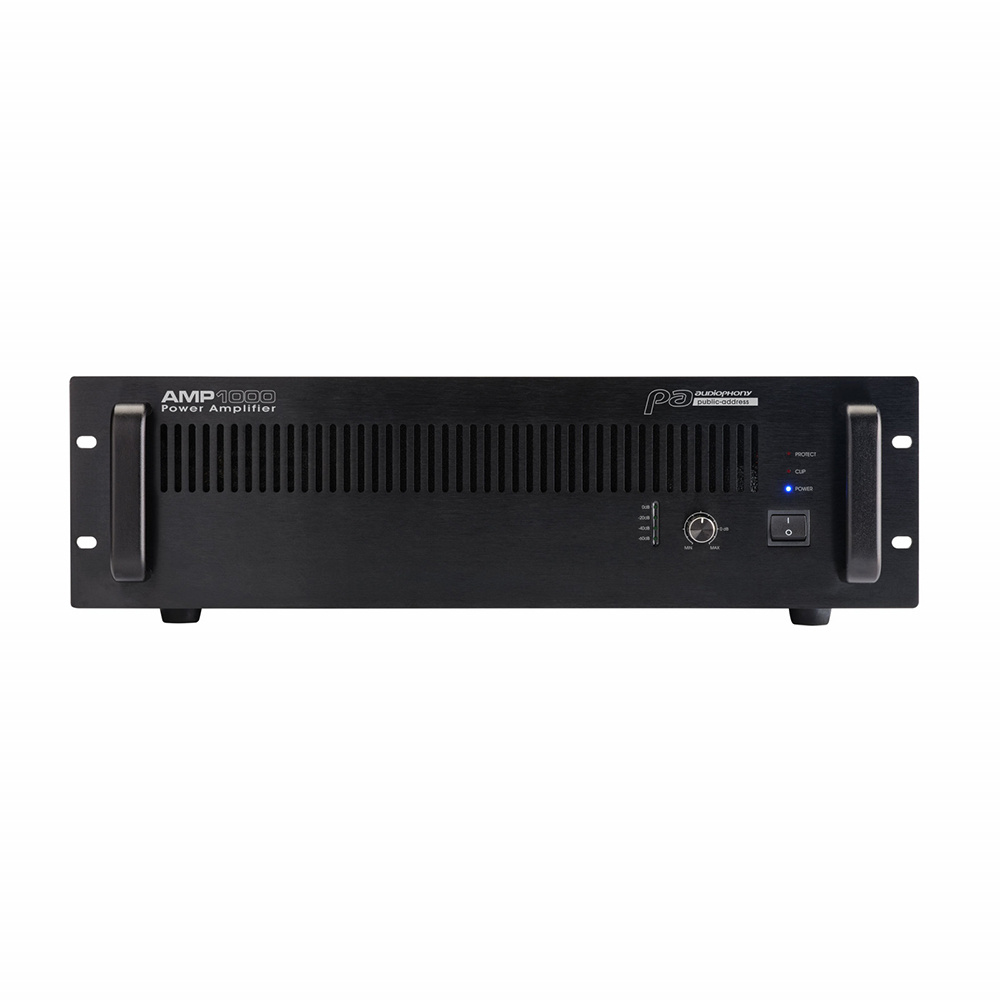 Audiophony AMP1000 100V Versterker 1000 W