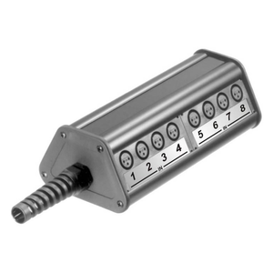 Rean NSB2B Stagebox 12/4 trapeziumvorm NSB2B Stagebox 12/4 trapeziumvorm