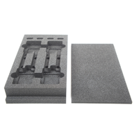 2U Schuim inlay set voor 4x Shure AD1/QLX-D1/ULX-D1/PSM 300,900,1000