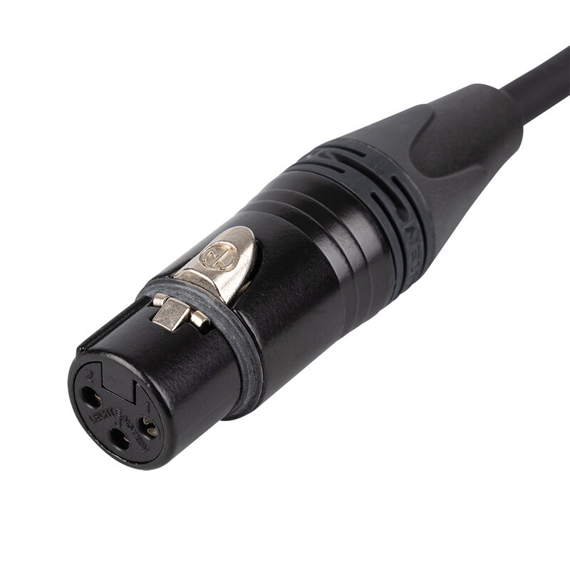 FLN01 XLR Microfoonkabel met Neutrik pluggen 10m