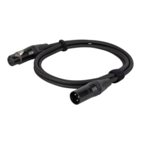FLN01 XLR Microfoonkabel met Neutrik pluggen 75cm