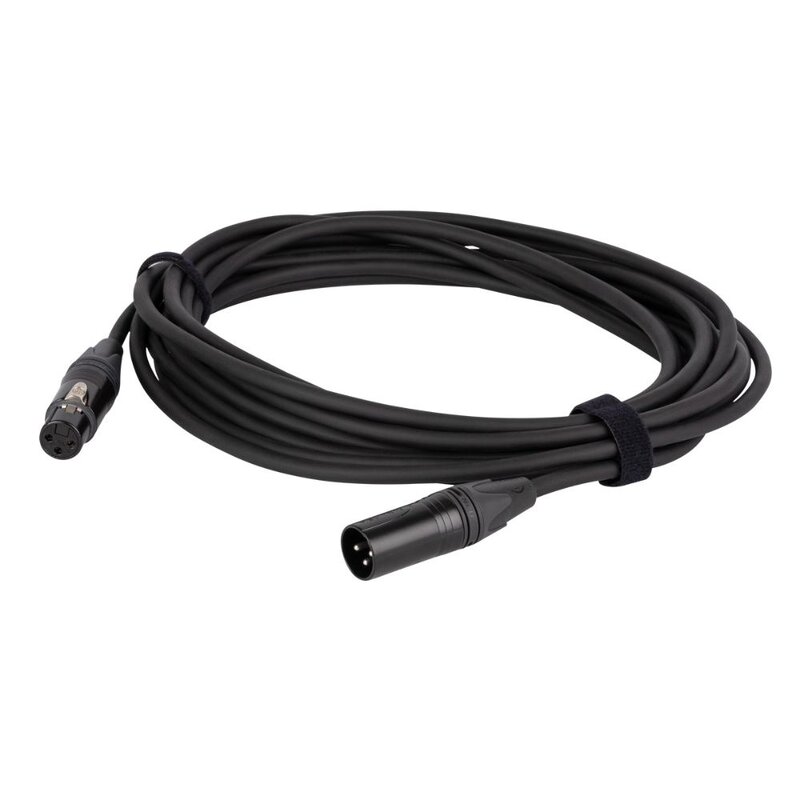 FLN09 DMX/AES-EBU Kabel met 3-polige Neutrik pluggen 3m