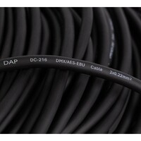 FLN09 DMX/AES-EBU Kabel met 3-polige Neutrik pluggen 6m