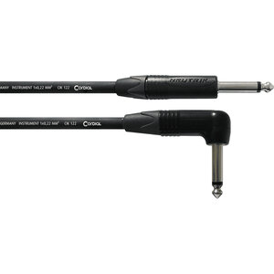 Cordial ECL CPI6PR Jack/haakse jack kabel 6m