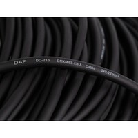 FLN09 DMX/AES-EBU Kabel met 3-polige Neutrik pluggen 1,5m