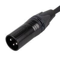 FLN09 DMX/AES-EBU Kabel met 3-polige Neutrik pluggen 1,5m