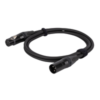 DAP FLN09 DMX/AES-EBU Kabel met 3-polige Neutrik pluggen 75cm FLN09 DMX/AES-EBU Kabel met 3-polige Neutrik pluggen 75cm