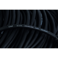 FLN09 DMX/AES-EBU Kabel met 3-polige Neutrik pluggen 75cm