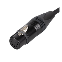 FLN08 DMX/AES-EBU Kabel met 5-polige Neutrik pluggen 20m