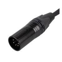 FLN08 DMX/AES-EBU Kabel met 5-polige Neutrik pluggen 15m