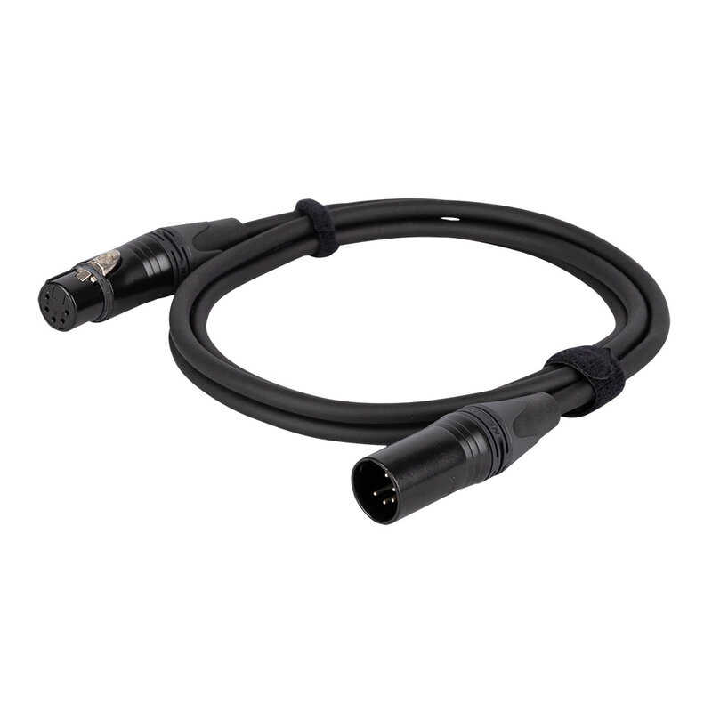 FLN08 DMX/AES-EBU kabel met 5-polige Neutrik pluggen 1.5m
