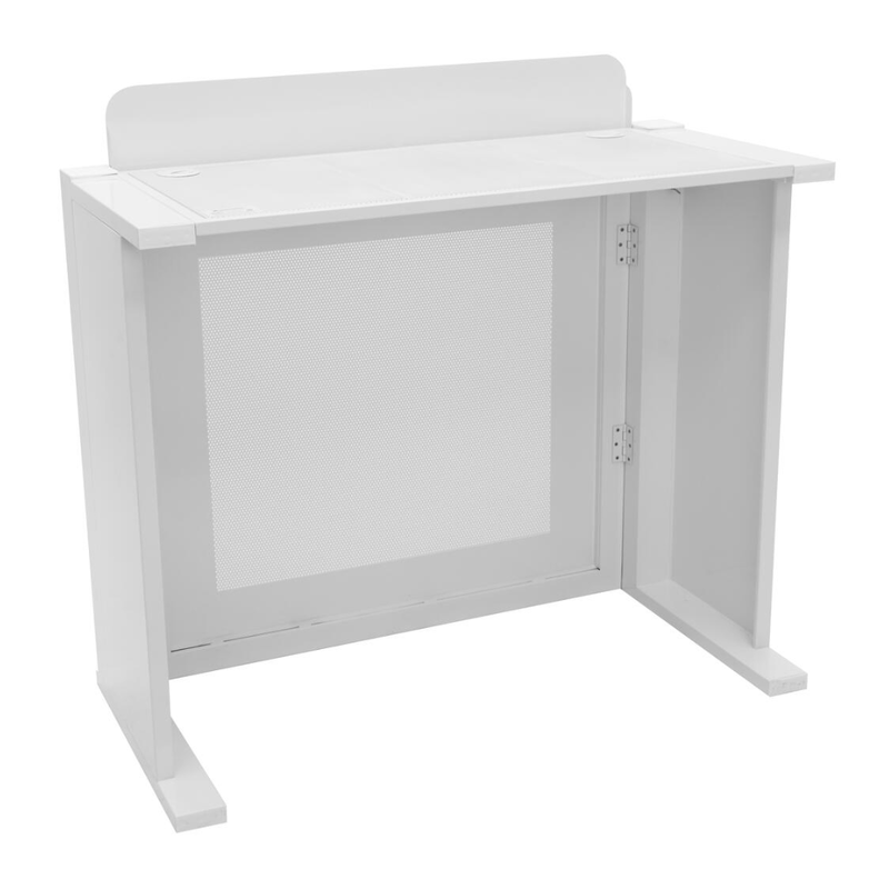 Omnitronic BOOZ Event Stand opvouwbare DJ booth met tas wit BOOZ Event Stand opvouwbare DJ booth met tas wit