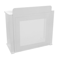 Omnitronic BOOZ Event Stand opvouwbare DJ booth met tas wit BOOZ Event Stand opvouwbare DJ booth met tas wit