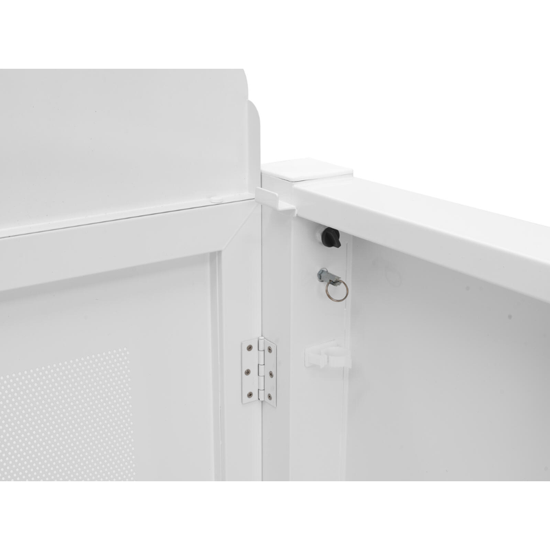 Omnitronic BOOZ Event Stand opvouwbare DJ booth met tas wit BOOZ Event Stand opvouwbare DJ booth met tas wit