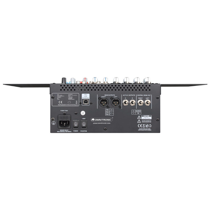 Omnitronic LMC-1422FX USB mengpaneel met audio-interface LMC-1422FX USB mengpaneel met audio-interface