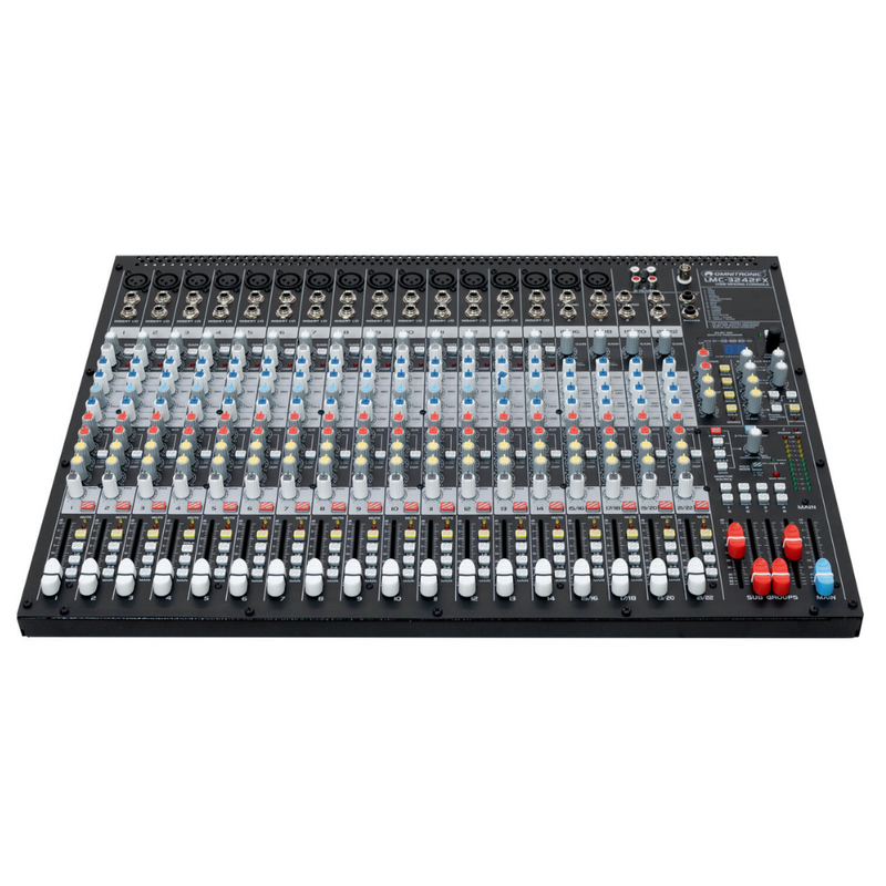 Omnitronic LMC-3242FX USB mengpaneel met audio-interface LMC-3242FX USB mengpaneel met audio-interface