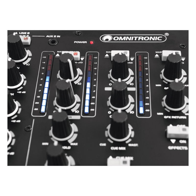 Omnitronic CM-5300 5-kanaals dj-mixer CM-5300 5-kanaals dj-mixer