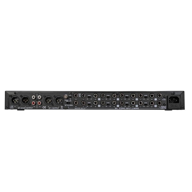 Omnitronic EM-280 8-kanaals mixer EM-280 8-kanaals mixer