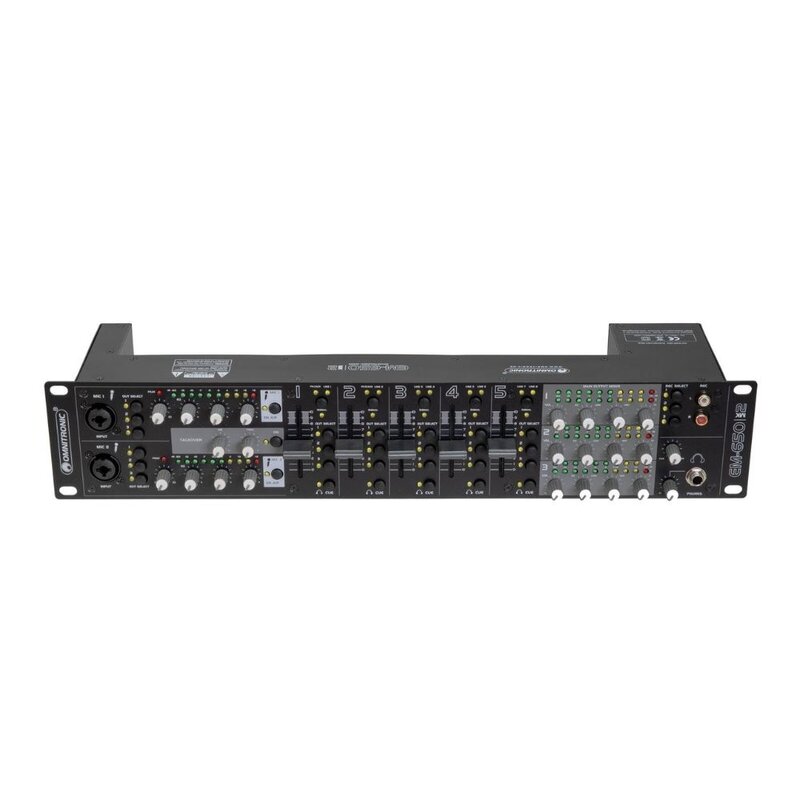 Omnitronic EM-650B MK2 5+2-kanaals, 3 zone mixer EM-650B MK2 5+2-kanaals, 3 zone mixer