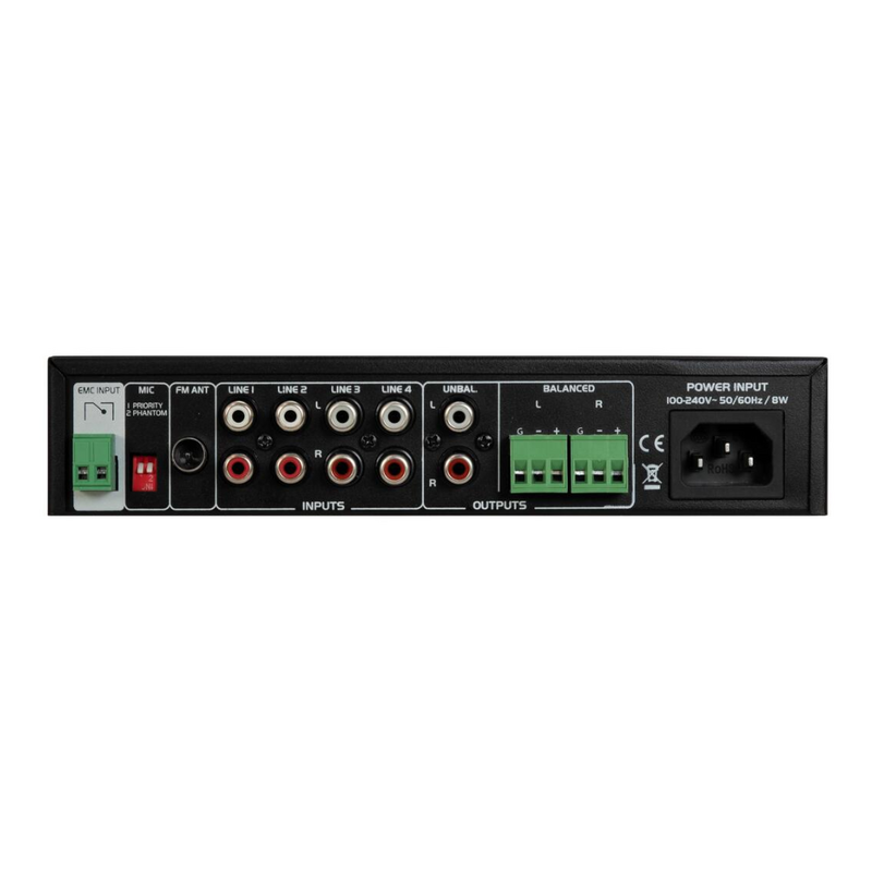 Omnitronic EP-220PS Mediaspeler met BT & FM 1HE EP-220PS Mediaspeler met BT & FM 1HE