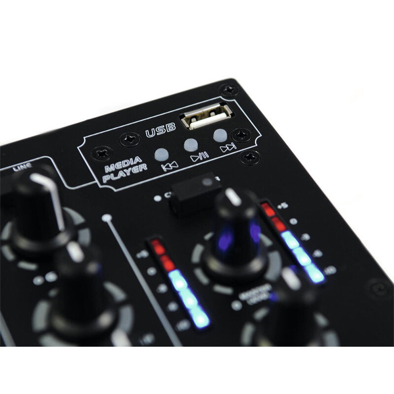 PM-311P 3-kanaals dj-mixer met MP3 speler