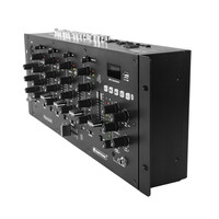 PM-444Pi 4-kanaals dj-mixer met Bluetooth, MP3 speler en USB interface