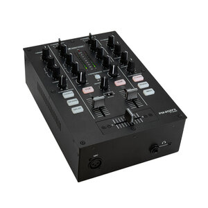 Omnitronic PM-202FX 2-kanaals dj-mixer met filter, FX en Bluetooth