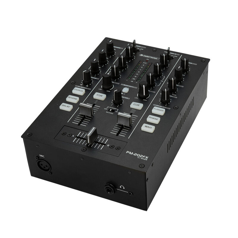 PM-202FX 2-kanaals dj-mixer met filter, FX en Bluetooth