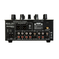 PM-202FX 2-kanaals dj-mixer met filter, FX en Bluetooth