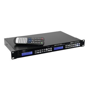 Omnitronic DMP-103RDS mediaspeler met FM RDS en USB