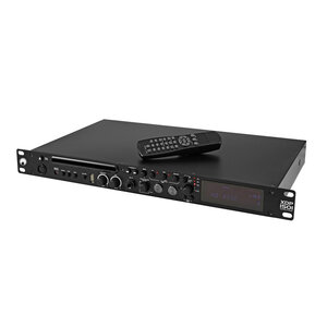Omnitronic XDP-1501 CD/MP3 speler met USB, mic input en afstandsbediening
