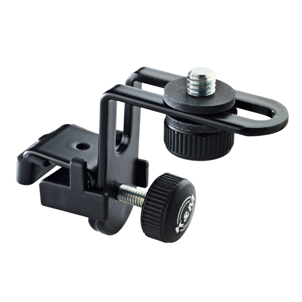 K&M 24030 Microfoonhouder voor drums zwart afbeelding
