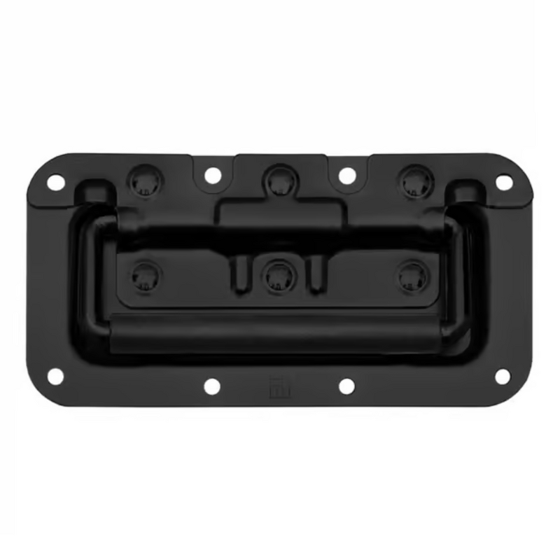 340822BLK Inbouw handgreep PVC zwart