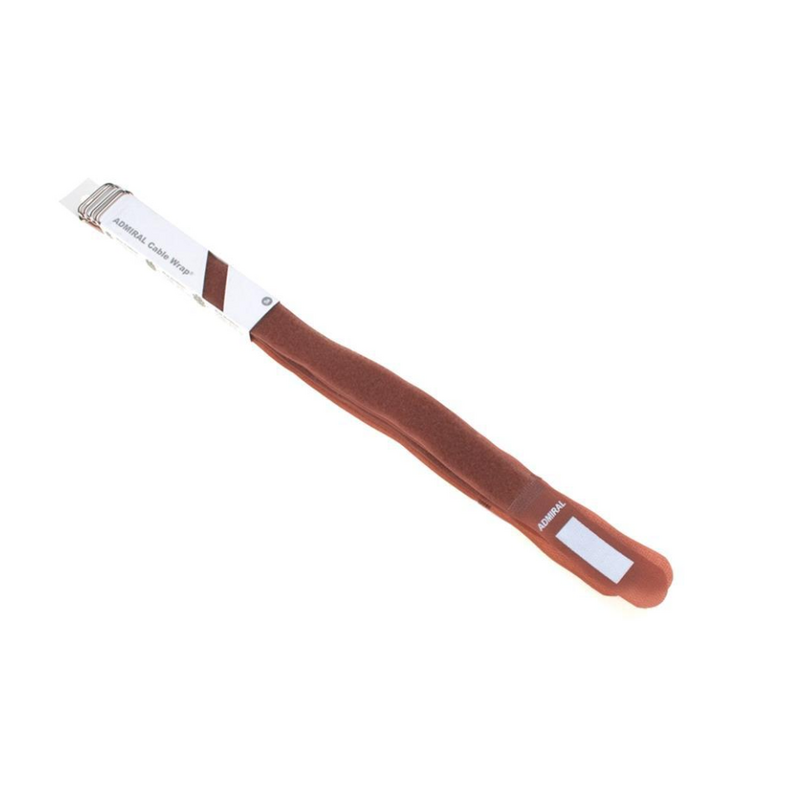 Cable Wrap kabelbinder 25x380mm bruin (set van 5 stuks)