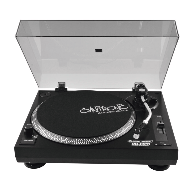 Omnitronic BD-1320 Draaitafel zwart BD-1320 Draaitafel zwart