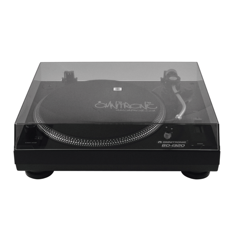 Omnitronic BD-1320 Draaitafel zwart BD-1320 Draaitafel zwart