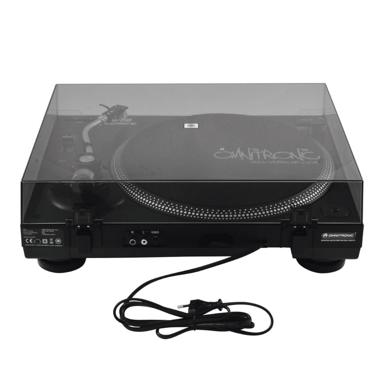 Omnitronic BD-1320 Draaitafel zwart BD-1320 Draaitafel zwart