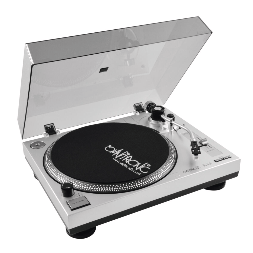 Omnitronic BD-1350 Draaitafel zilver afbeelding