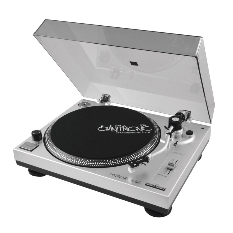 Omnitronic BD-1350 Draaitafel zilver BD-1350 Draaitafel zilver