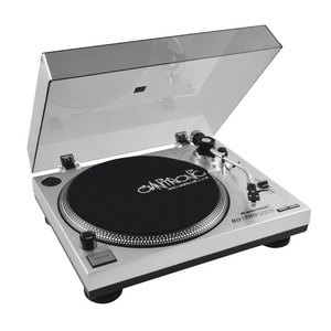 Omnitronic BD-1380 USB draaitafel zilver Omnitronic BD-1380 USB draaitafel zilver