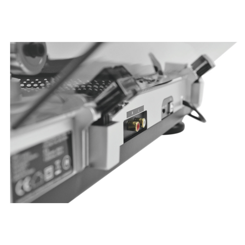 Omnitronic BD-1380 USB draaitafel zilver BD-1380 USB draaitafel zilver